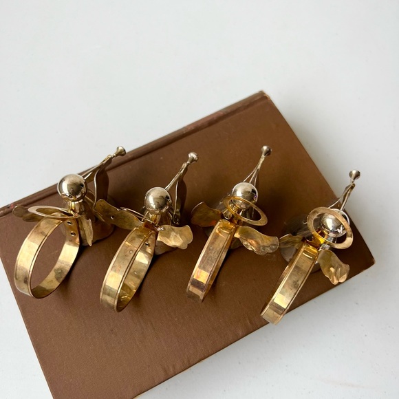Brass Angel napkin holder - Picture 4 of 9